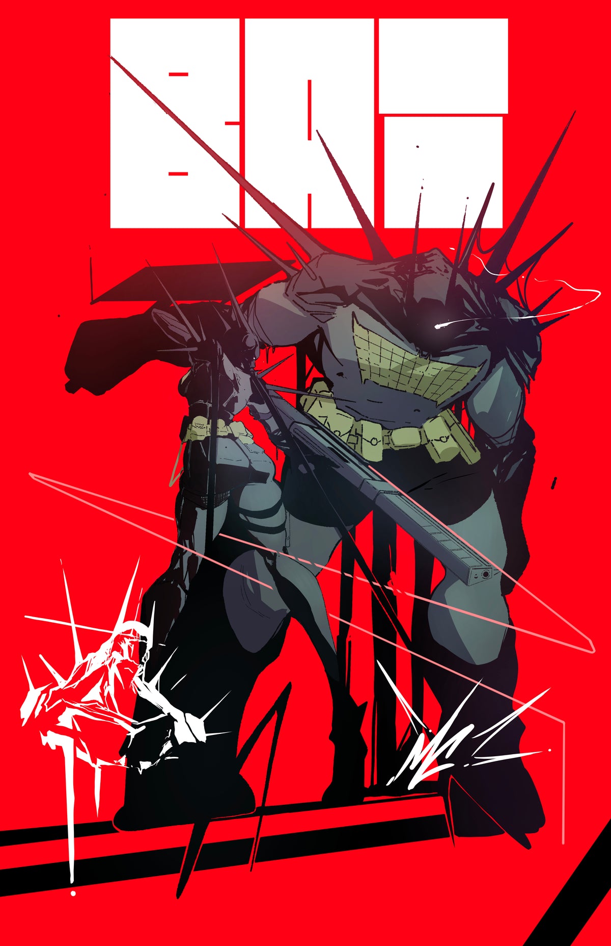 ABSOLUTE BATMAN PRINT REMARQUE & SIGNATURE