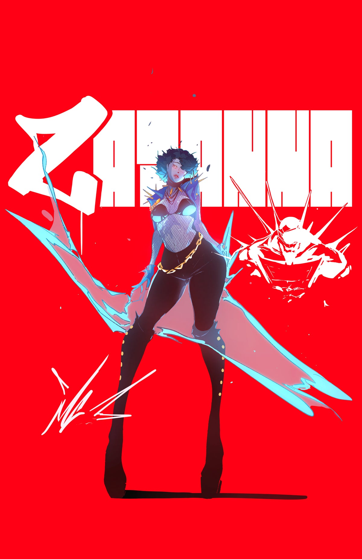 ABSOLUTE ZATANNA PRINT REMARQUE & SIGNATURE
